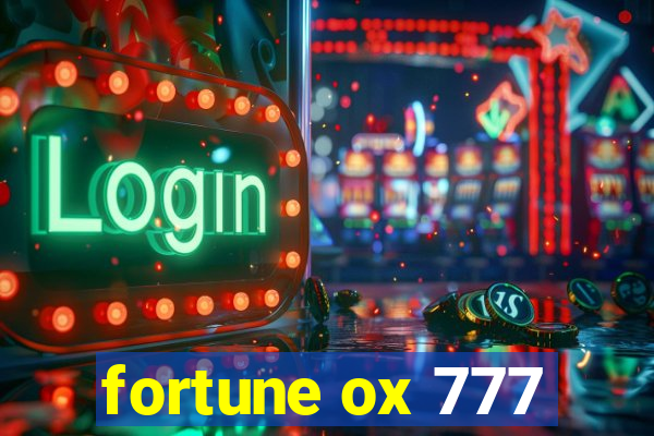 fortune ox 777